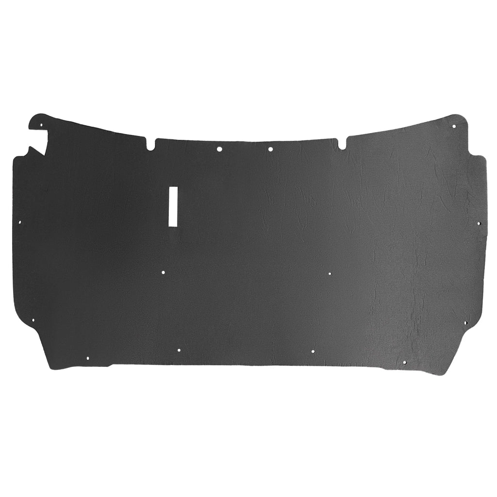 Hood Insulation Pad for Ford F-150 (1997–2003) Low Profile with Clips Black