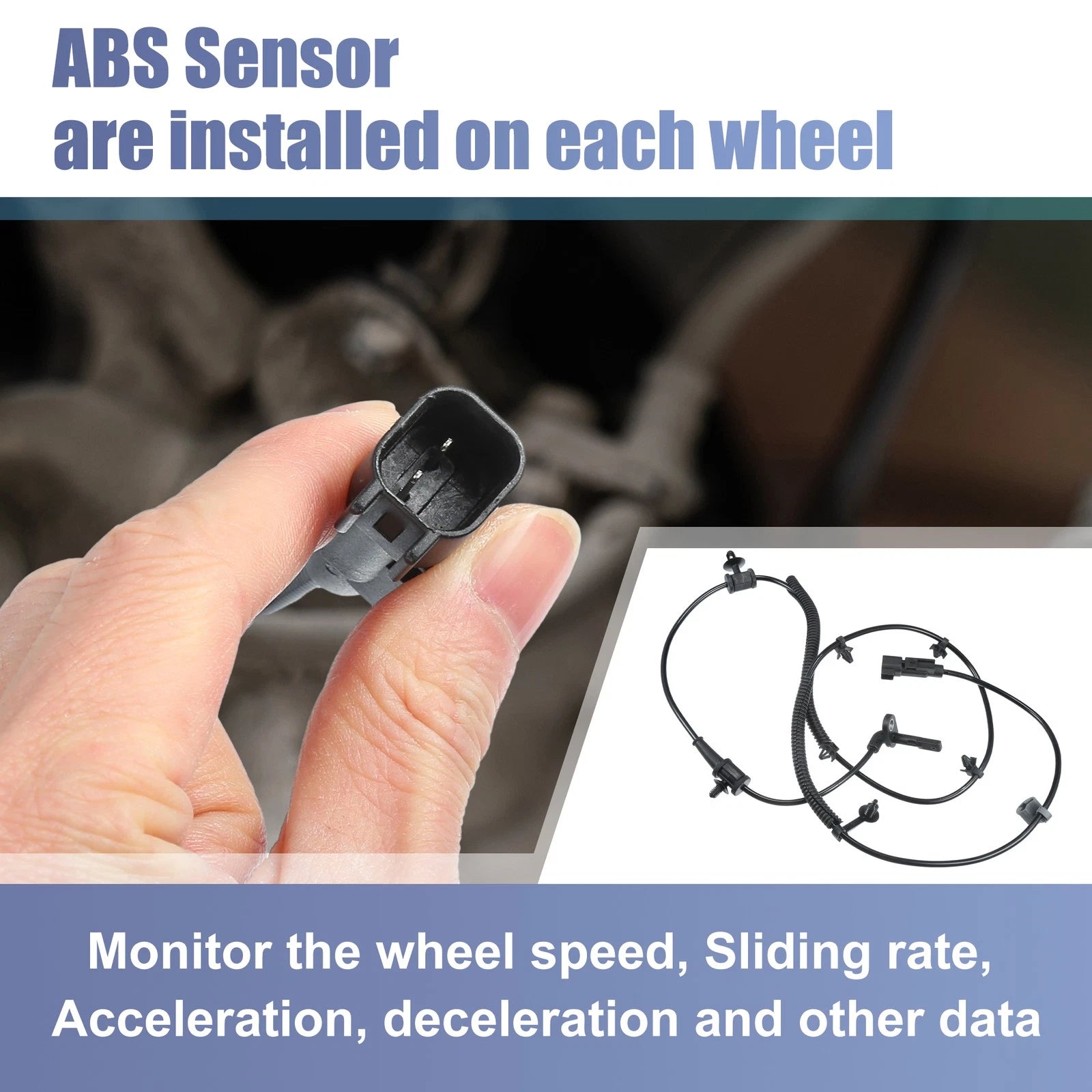 Rear Left ABS Sensor No. 22831245/23483151/22868986 for Buick LaCrosse (2014–2016)