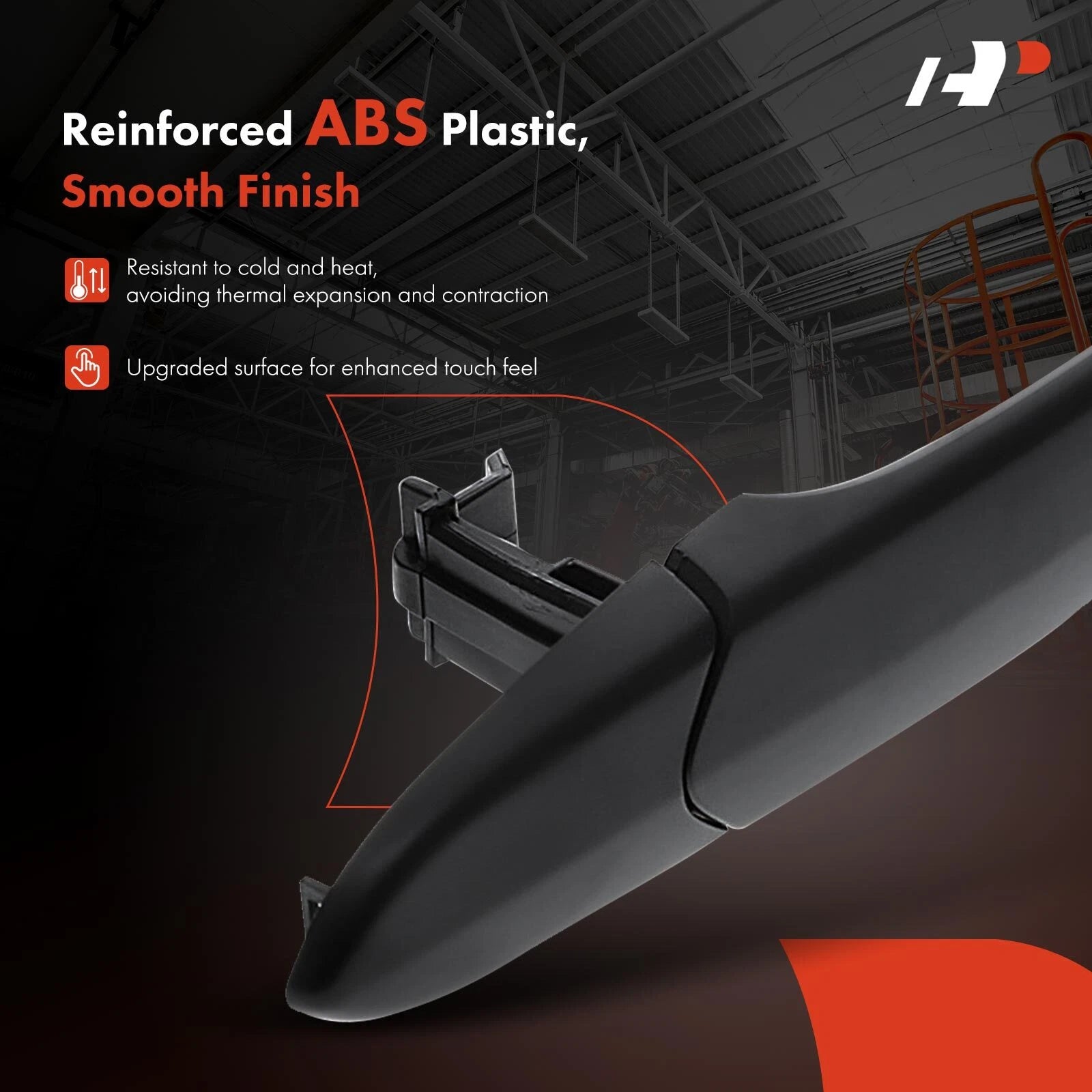 Front Primed Black Exterior Door Handle for Chevy Spark (2016â2021)