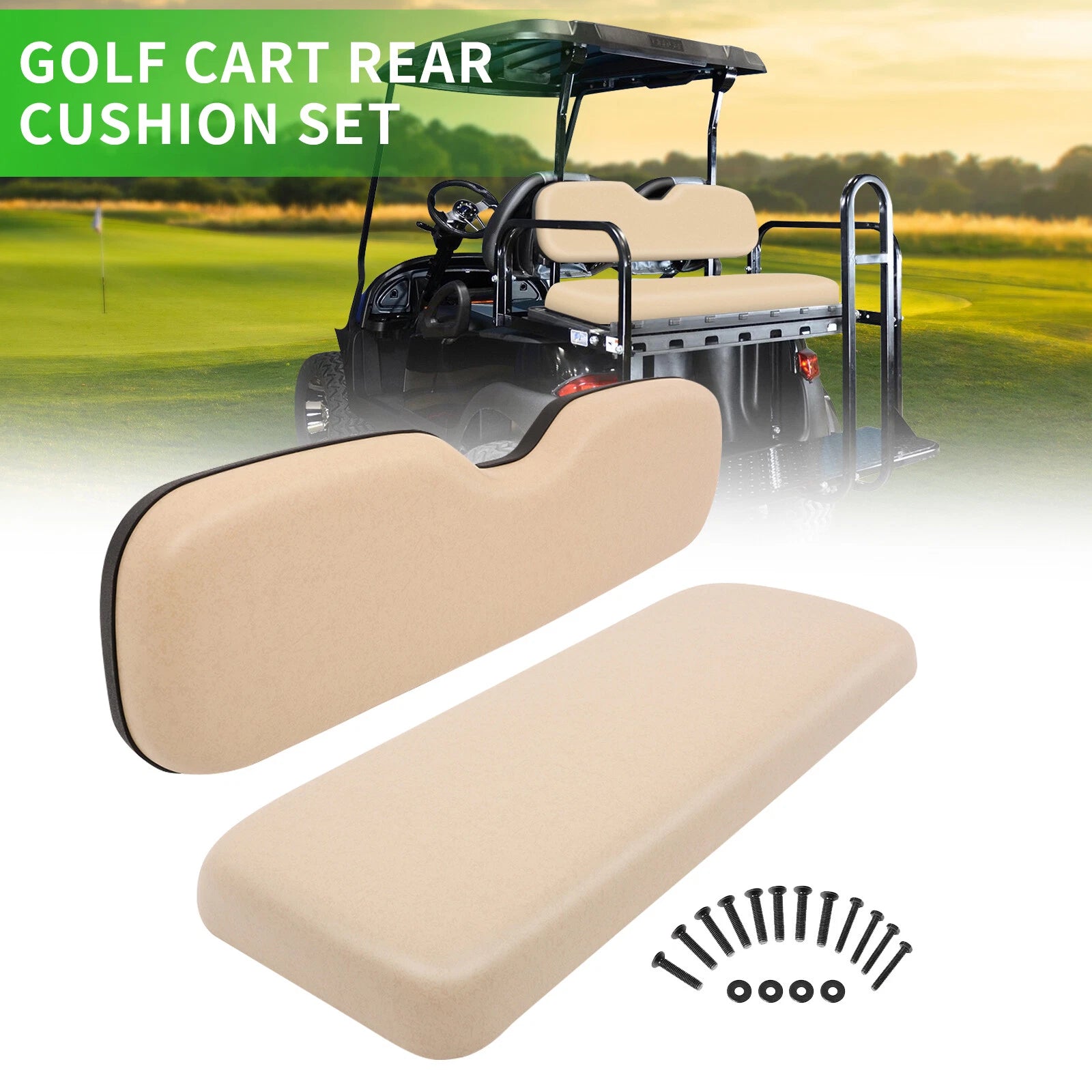 Rear Seat Kit for Club Car DS (Golf Cart)