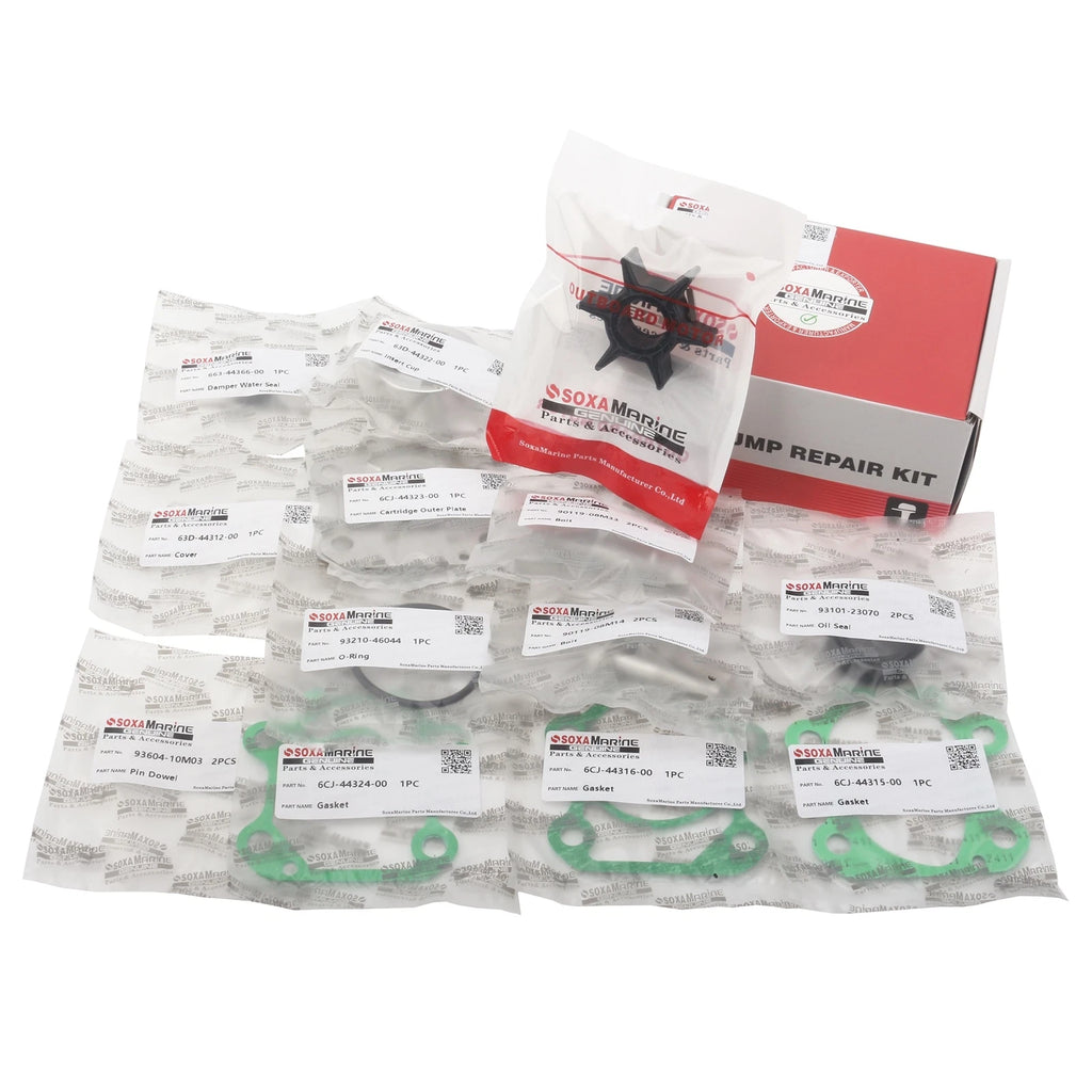 Water Pump Repair Kit 6CJ-W0078-00 for Yamaha Outboard