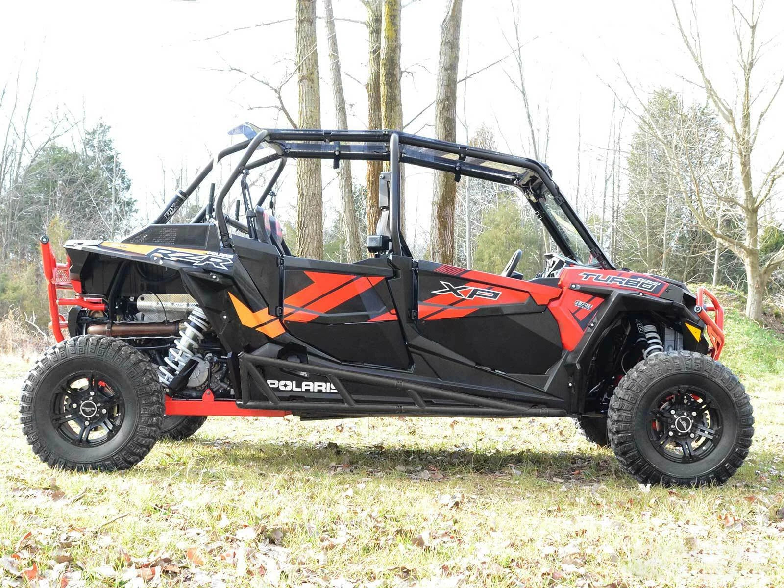 SuperATV Rock Slider Nerf Bars for Polaris RZR XP 4 1000 (2014–2023)