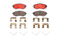 Brembo Front Ceramic Slotted Brake Pads for Hyundai Elantra Tiburon Kia Optima (2001–2016)