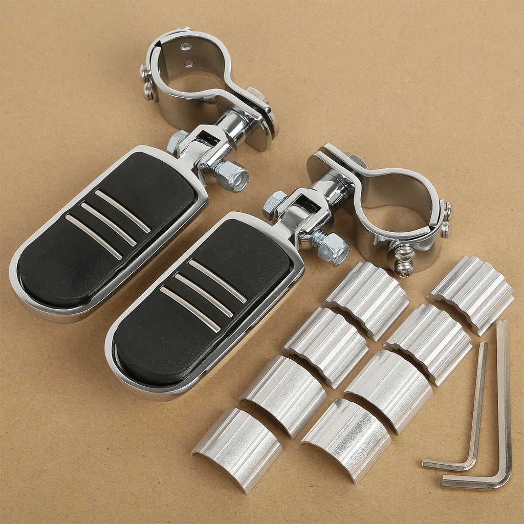 Adjustable 25-35mm Foot Pegs for Harley Touring (Universal)