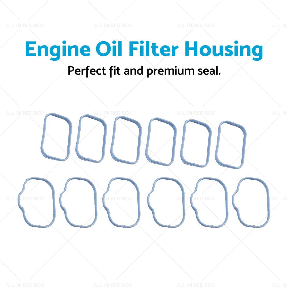 12x Intake Manifold Gaskets for Chrysler 300 Jeep Dodge 3.6L (2011–2020)