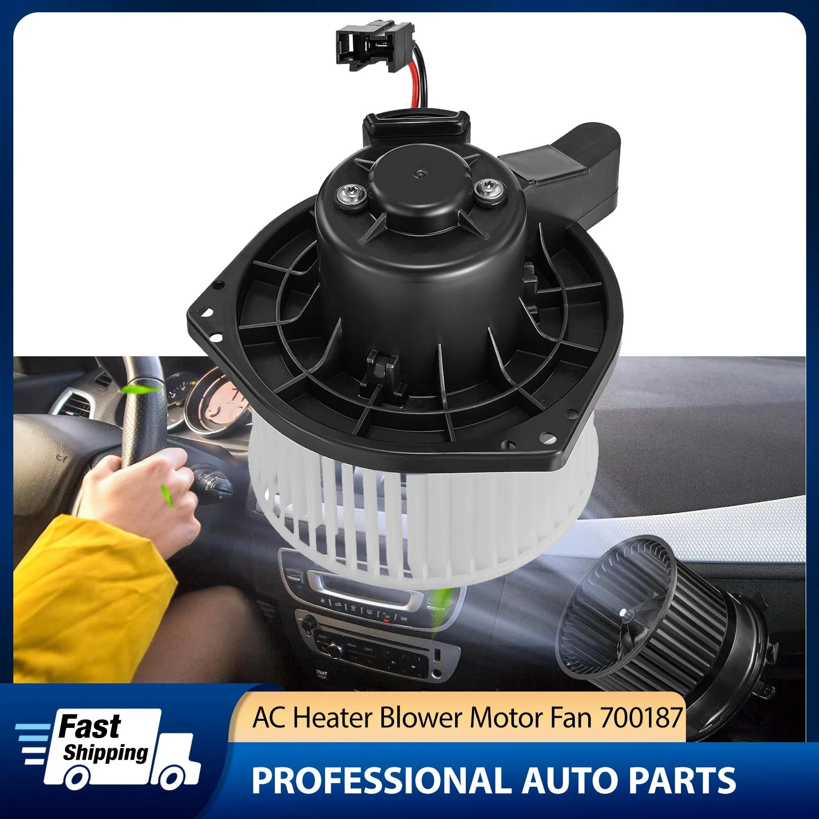 Front AC Blower Motor for Chevrolet Colorado GMC Canyon (2004–2012)