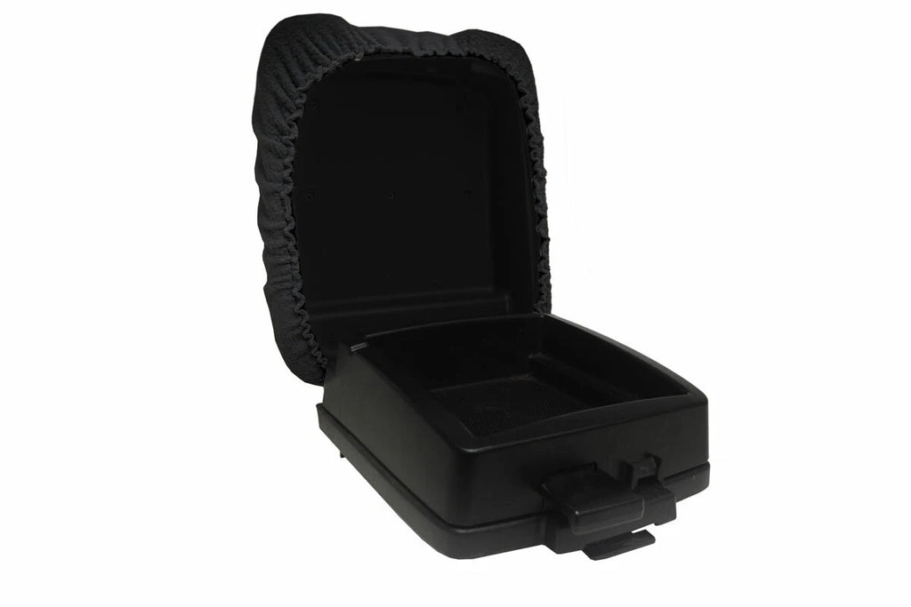 Fleece Console Lid Armrest Cover for Mitsubishi Montero (2001–2006)