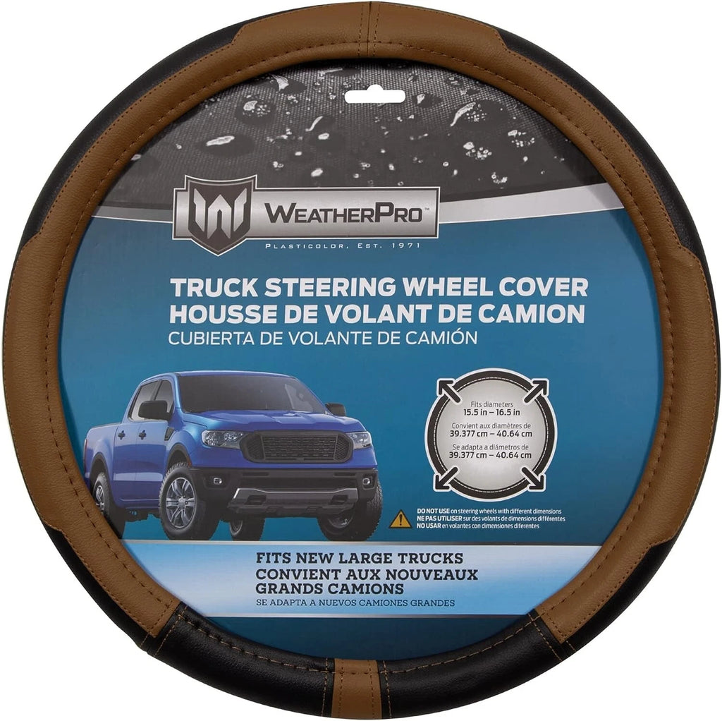 WeatherPro Steering Wheel Cover for Truck (Plasticolor 006747R01)
