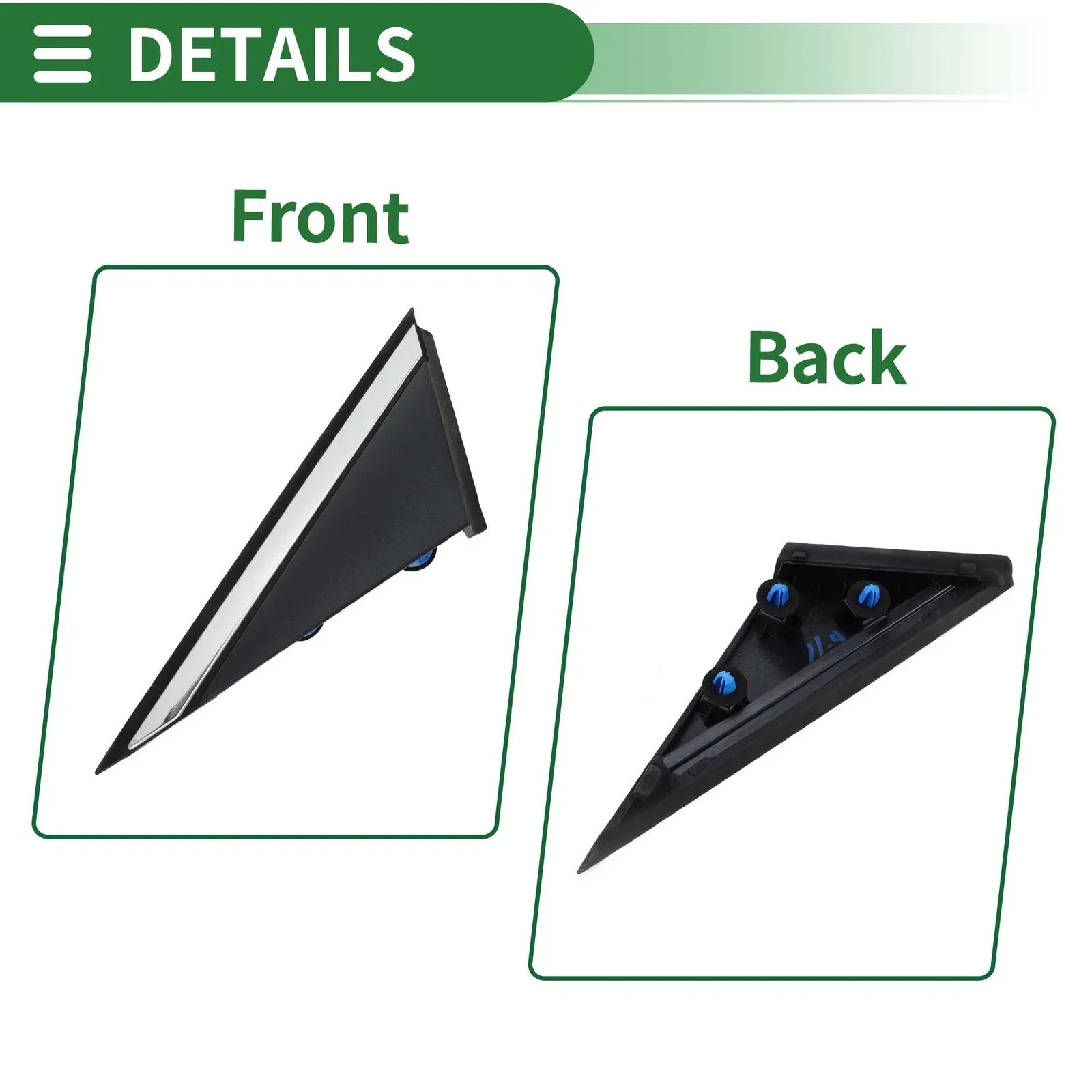Front Left Pillar Triangle Trim for Hyundai Sonata (2015-2018)