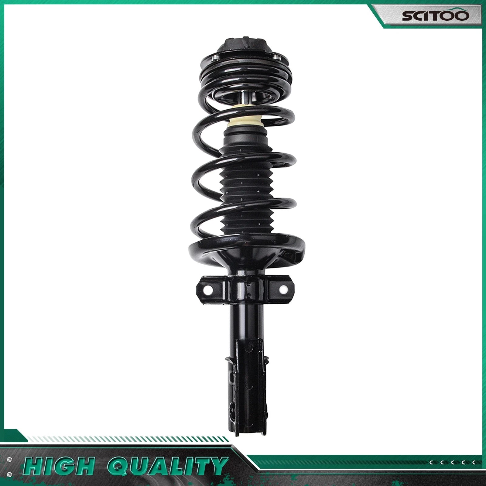 Front Pair Quick Complete Struts with Coil Spring for Saturn Ion (2003–2007)