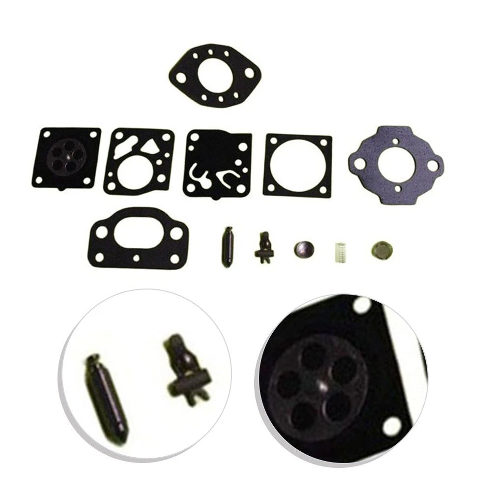 12-Piece Carburetor Kit for Tillotson HU-64 HU64A HU-64B HU64D HU65A HU65B