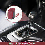 Car Gear Shift Knob Cover for Dodge Journey (2011-2020) - Black Red