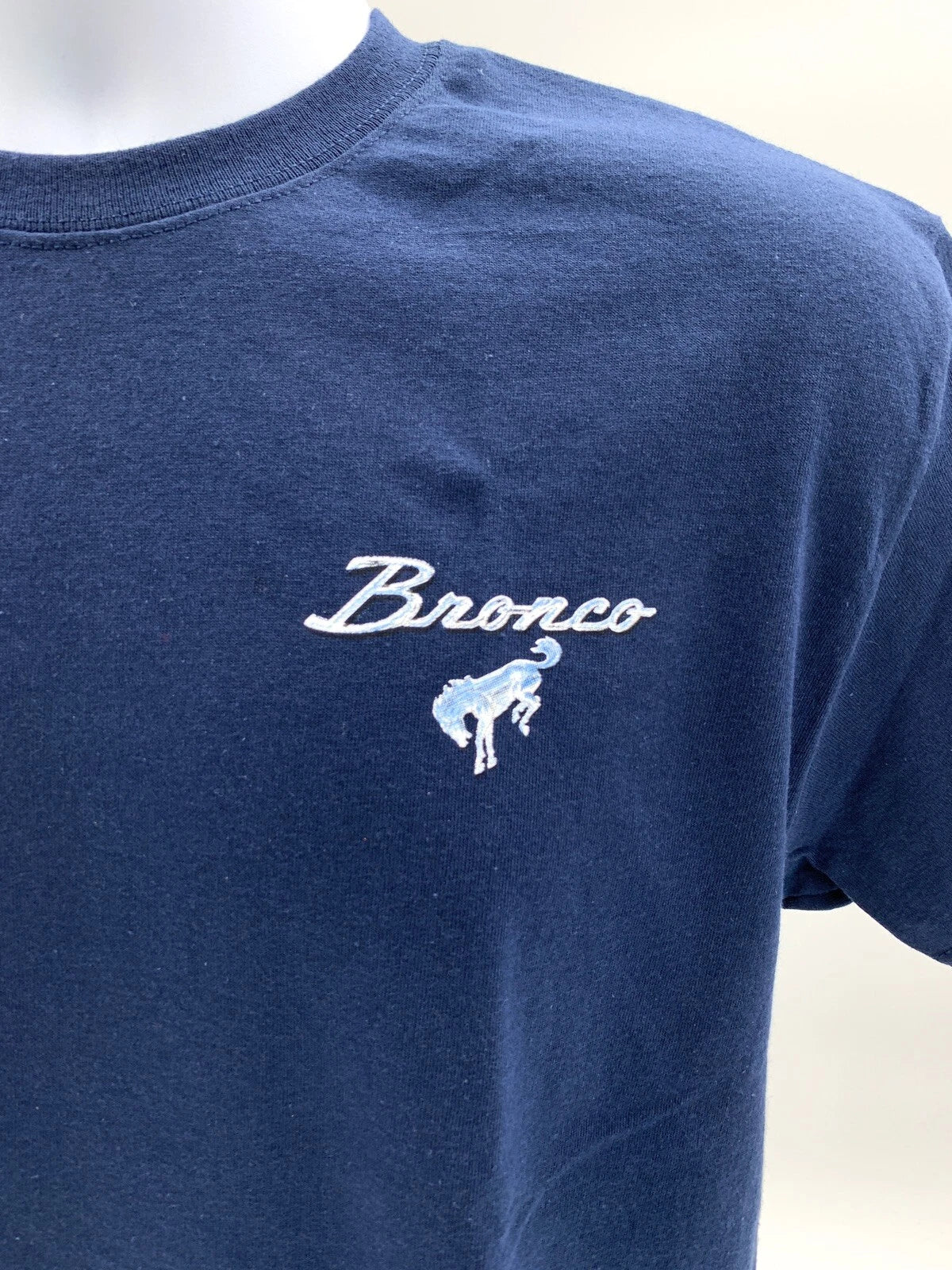 Bronco T-Shirt Navy Blue Replacement for Ford Bronco (2021–2024)