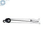 Chain Hoist 2200Lbs 10Ft Manual for Heavy Equipment (G80, Alloy Steel)