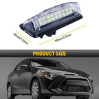 LED License Plate Light Assembly for Lexus RX330 RX350 Toyota Sienna (2004–2009)