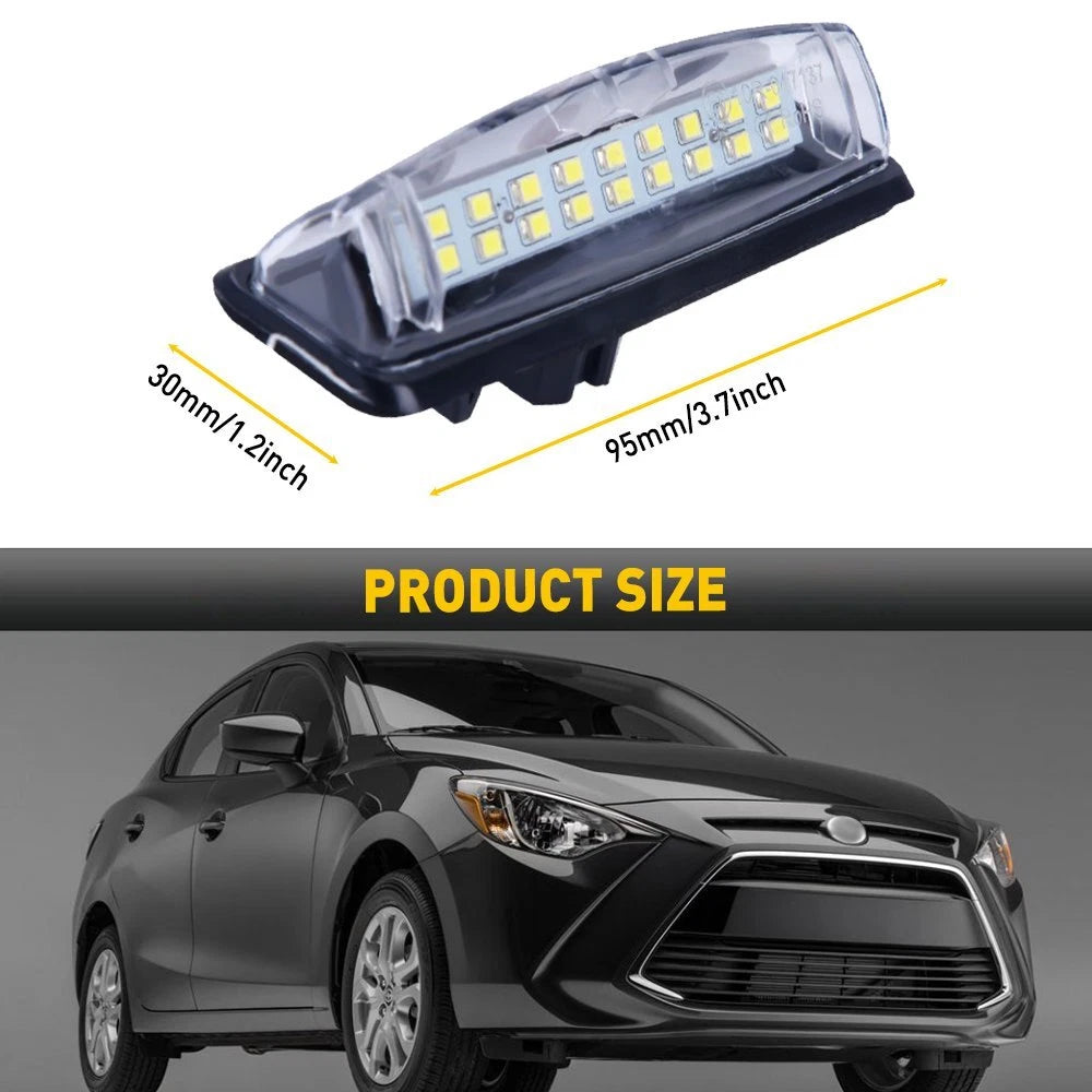 LED License Plate Light Assembly for Lexus RX330 RX350 Toyota Sienna (2004–2009)