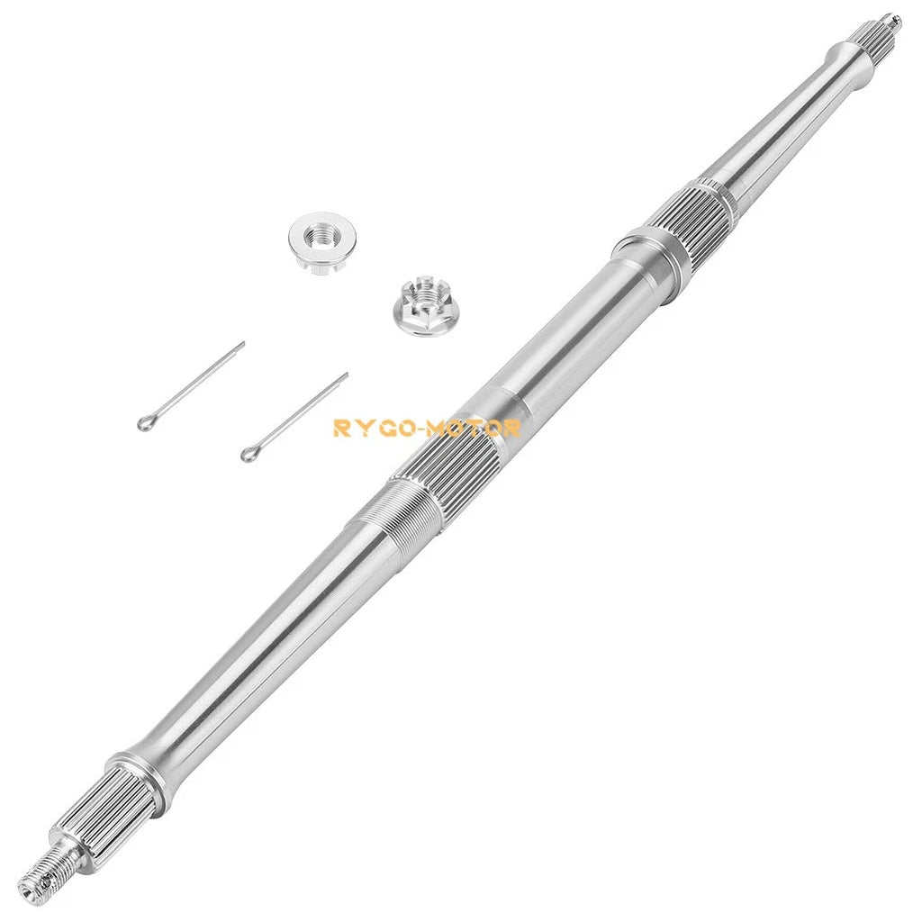 Rear Axle Shaft with Nut for Yamaha (2XJ-25381-00-00, 90171-14037-00)