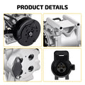 A/C Compressor with Clutch for Jaguar S-Type, X-Type, Lincoln LS (2000–2006) CO 102541AC