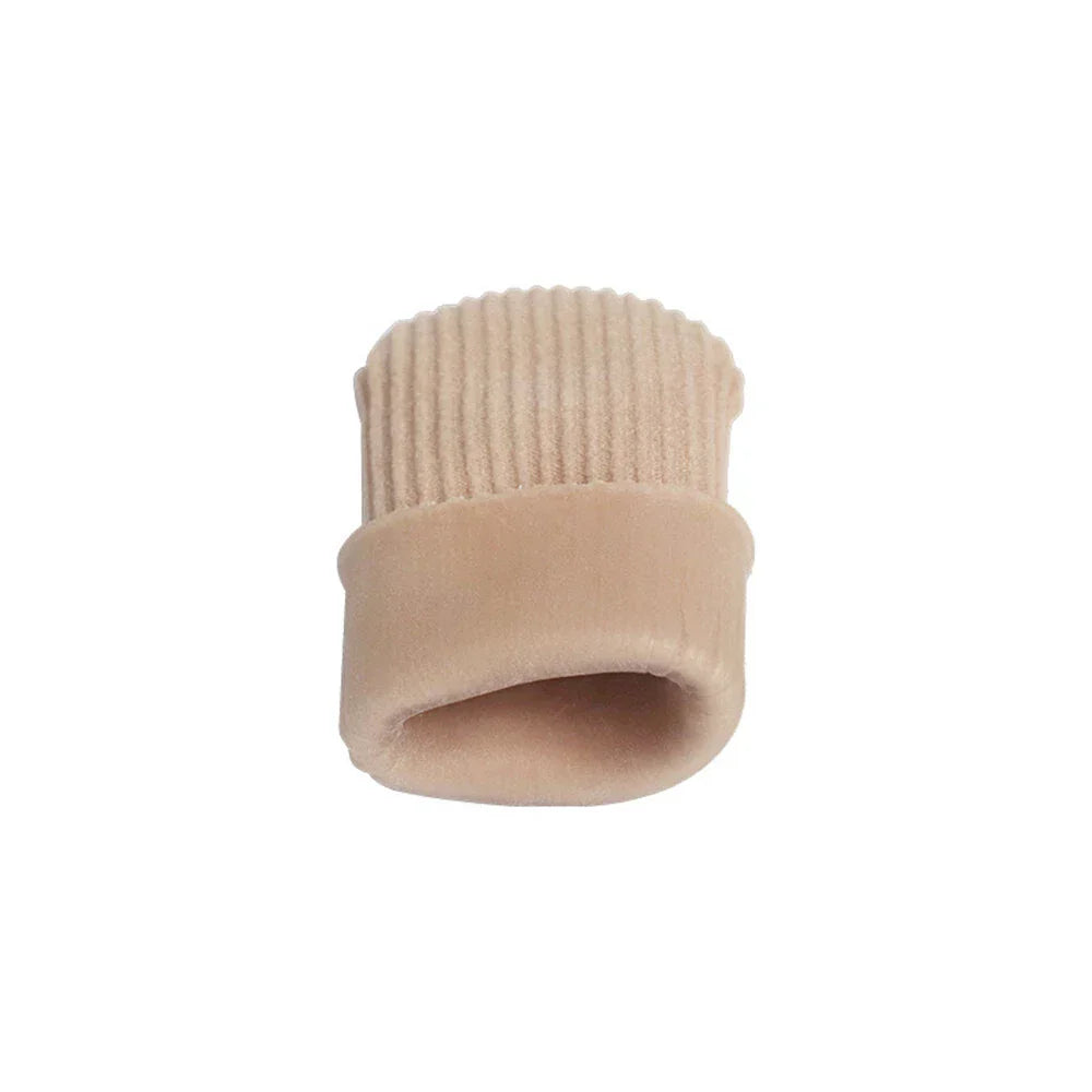 4 Pcs Silicone Large Foot Toe Bandage Tube Protector for Pain Relief