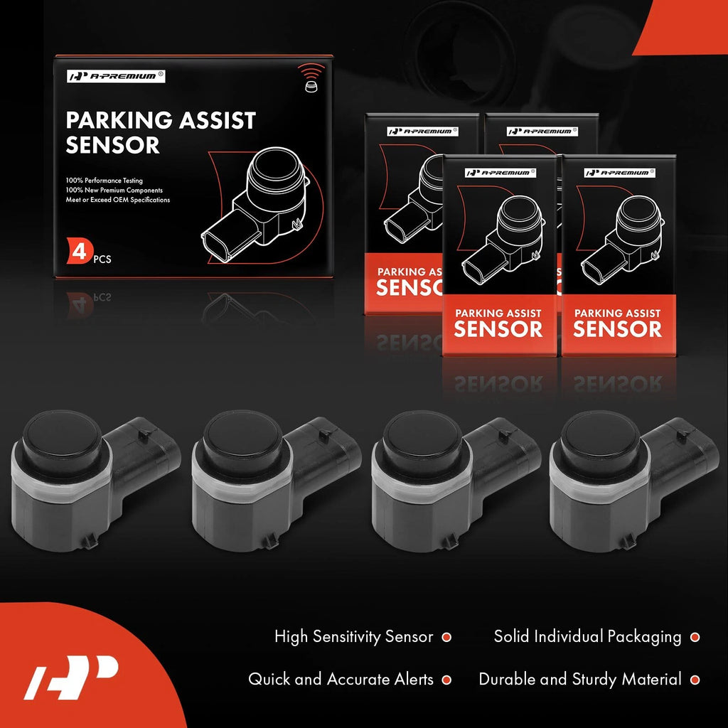 Set of 4 Backup Parking Assist Sensors for Ford Transit-150 (2015–2017)