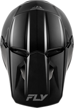 Fly Racing Kinetic Solid Helmet for Youth Offroad (Matte Black, Medium)