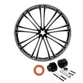 30" Front Wheel Rim & Single Disc Hub for Harley Touring Street Glide (2008–2025)