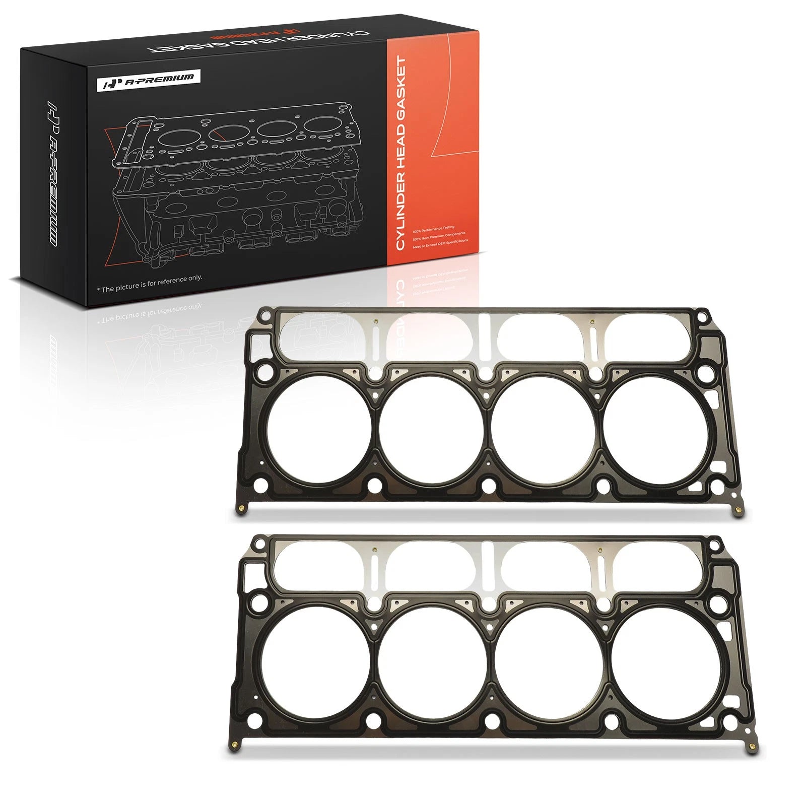 Set of 2 Cylinder Head Gaskets for Chevy Silverado 1500 (2014–2024)
