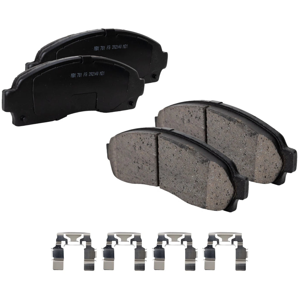 Brake Disc Rotors and Pads Kit for Ford Explorer Mountaineer (2005)