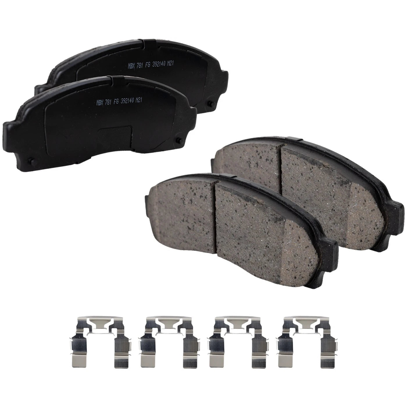 Brake Disc Rotors and Pads Kit for Ford Explorer Mountaineer (2005)