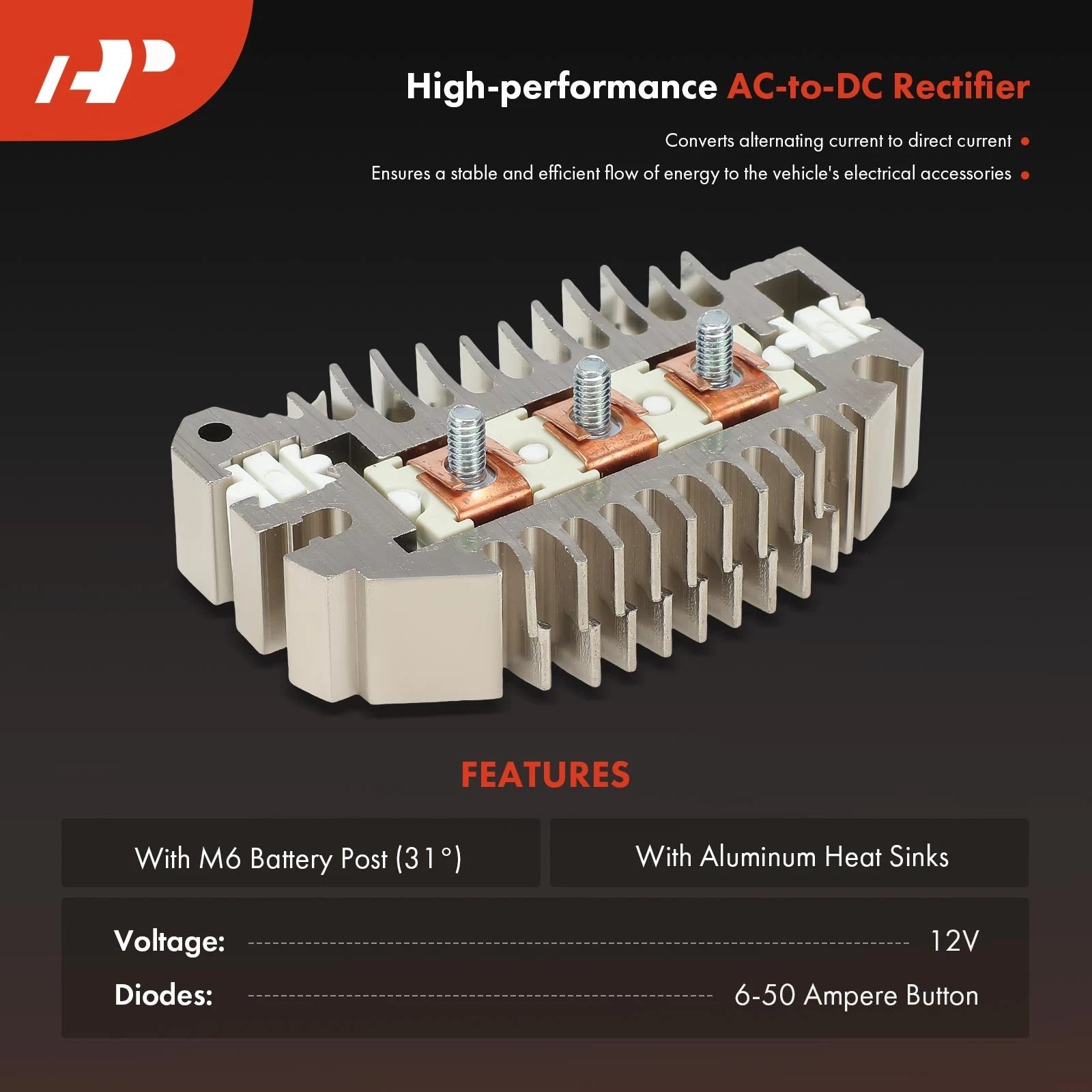 Alternator Rectifier Diode for Jeep Wrangler Cherokee