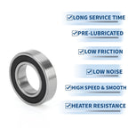 Deep Groove Ball Bearing 6904DDU for Scooter Skateboard Wheel (P0 20x37x9mm)