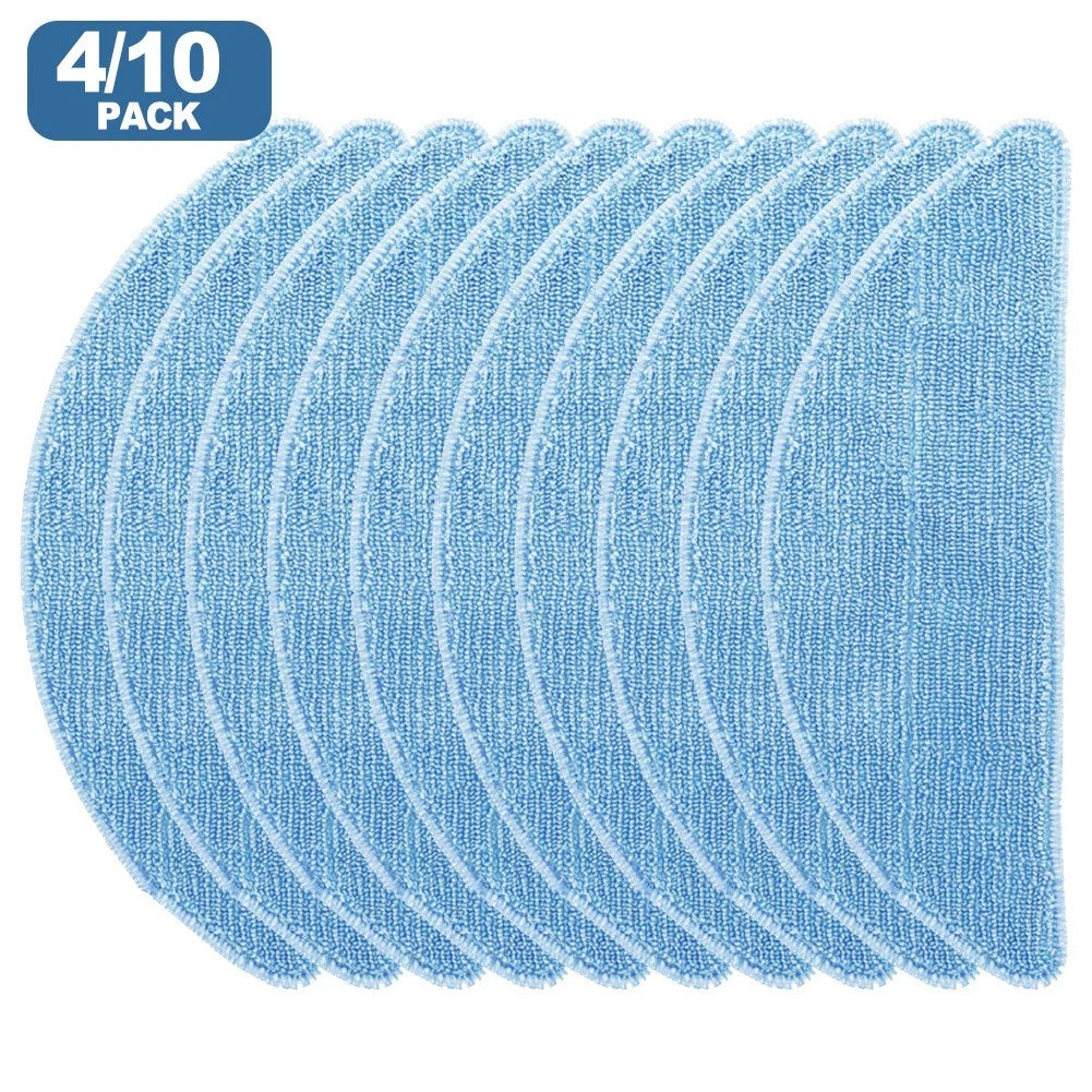 4X Reusable Mop Cloth Kit for Neatsvor M50 Robot Vacuum Cleaner