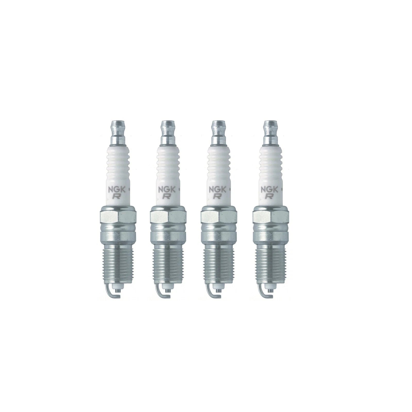 Set of 4 NGK V-Power Spark Plugs for Buick Chevrolet Oldsmobile Pontiac (L4)