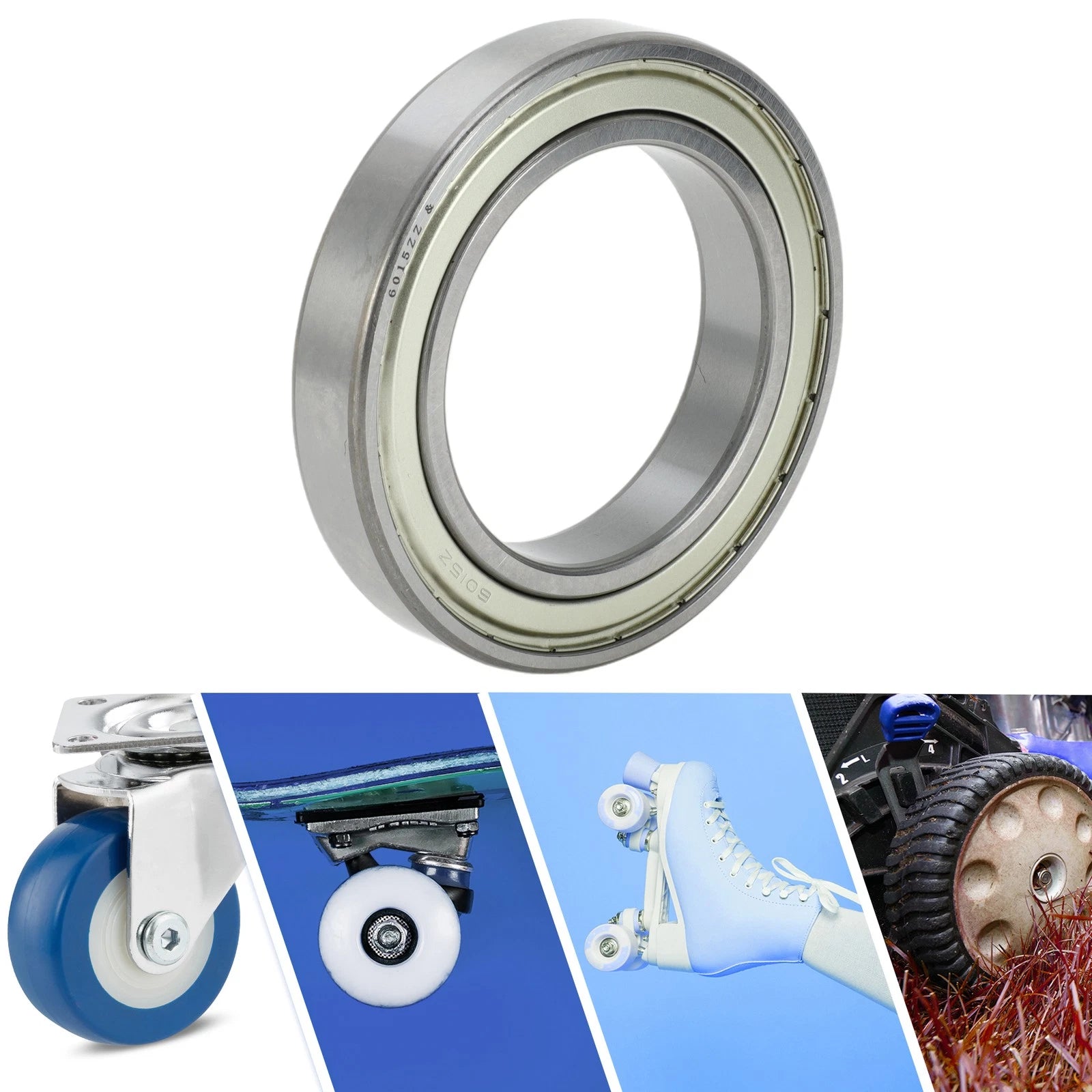 Deep Groove Ball Bearing 75x115x20mm for Scooter Skateboard (6015ZZ)