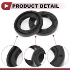 Set of 5 Rotary Shaft Oil Seals for Various Models (25x40x7mm)