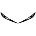 Front Headlight Eyebrow Eyelid Covers for BMW X3 F25, X4 F26 (2014-2017)