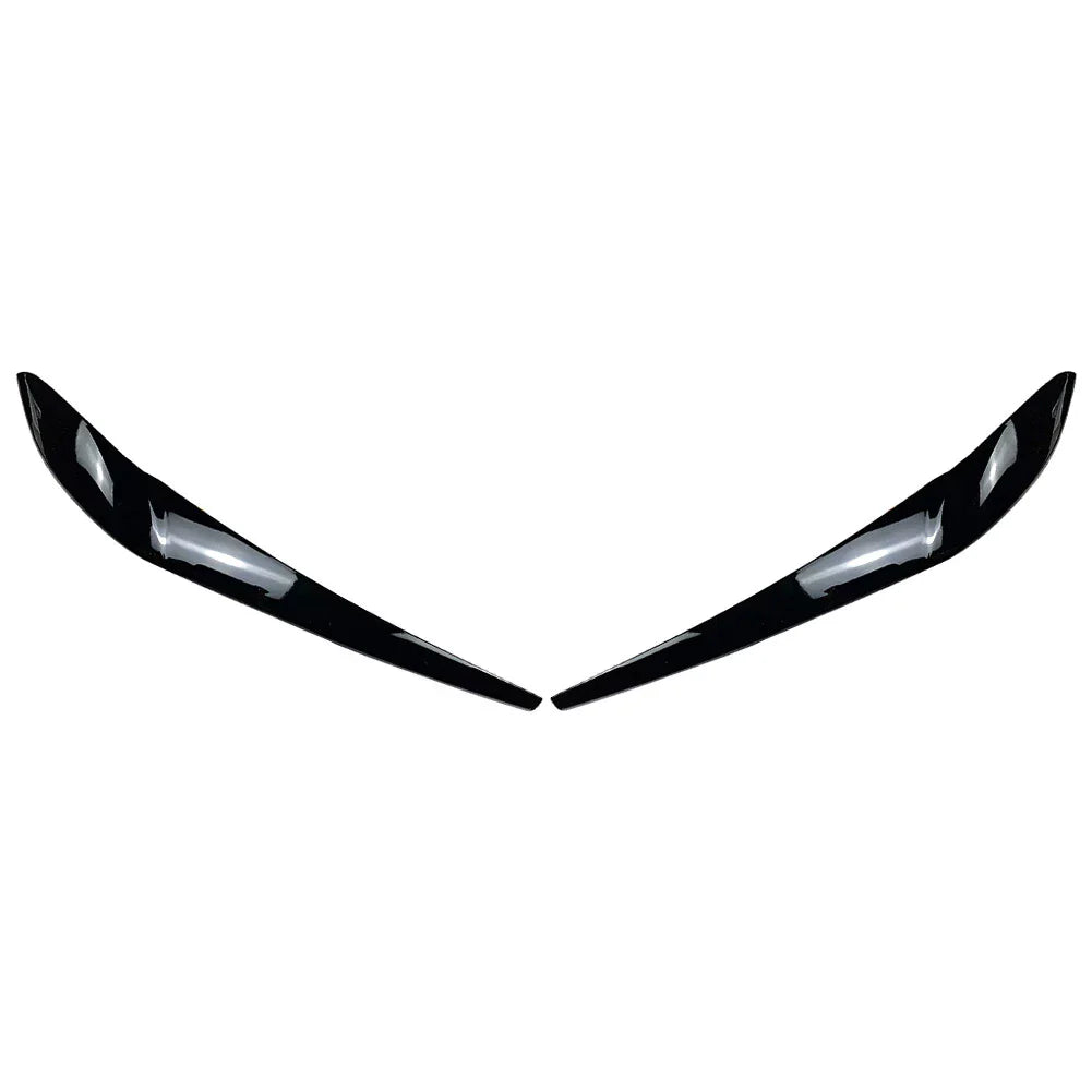Front Headlight Eyebrow Eyelid Covers for BMW X3 F25, X4 F26 (2014-2017)
