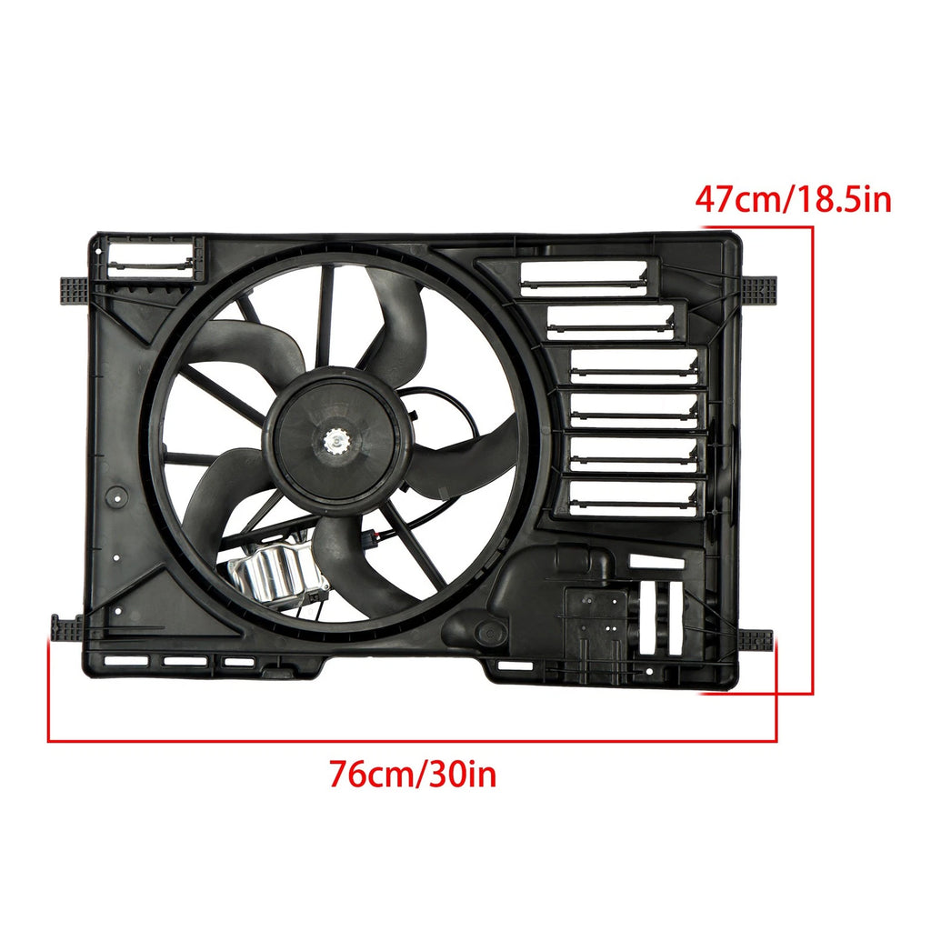 Radiator Cooling Fan for Ford Escape (2013–2016) with Module and Shroud