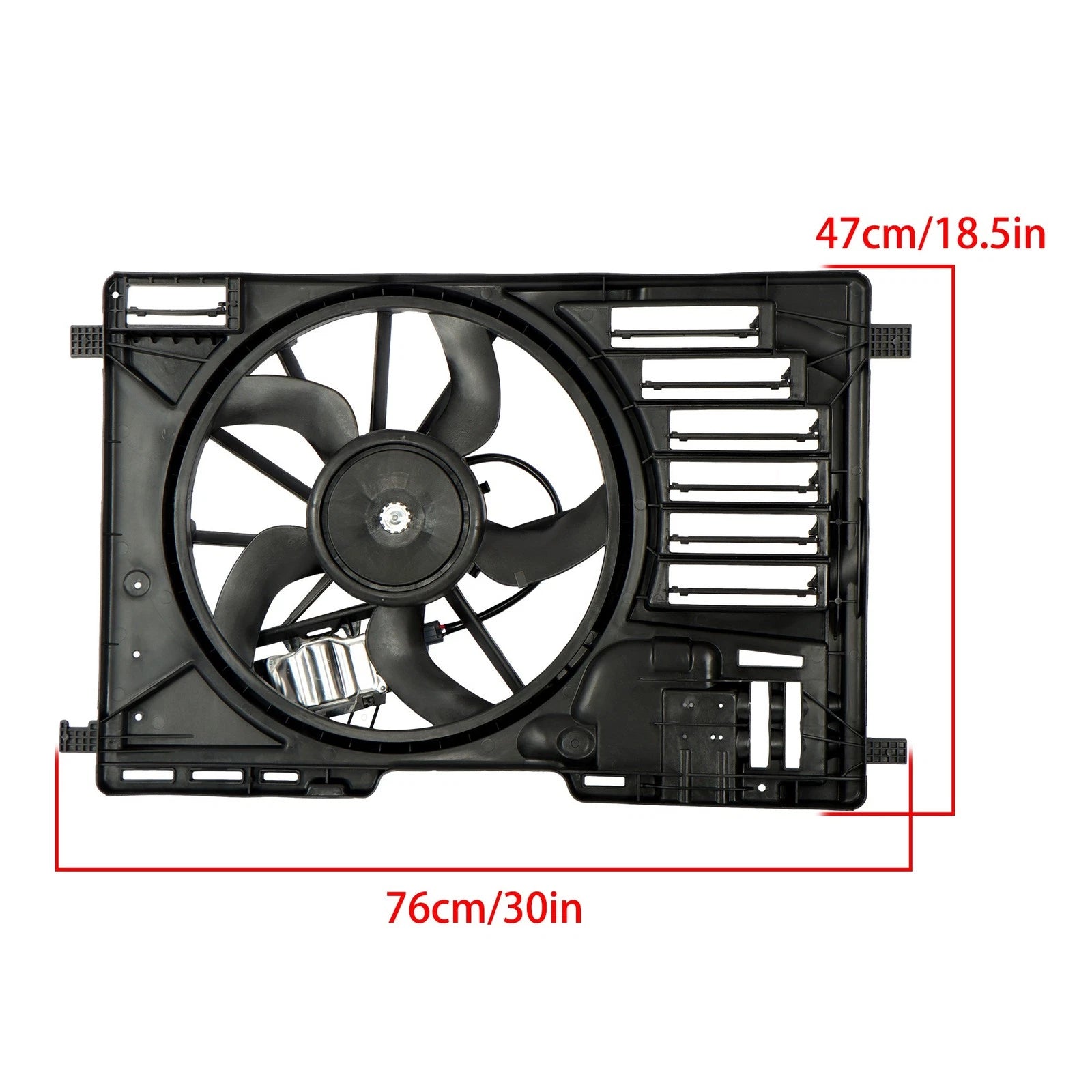 Radiator Cooling Fan for Ford Escape (2013–2016) with Module and Shroud