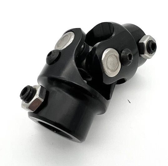 Universal Steering U Joint Replacement for Black Steel 5/8-36 to 3/4 DD (—)