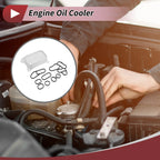 Engine Oil Cooler Set for Chevrolet Aveo (2011–2014) No. 55183548
