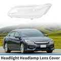 1 Pcs Headlight Lens Cover for Honda Accord (2013–2016) PC Clear