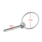 Set of 2 Stainless Steel 4.5mm Quick Pins for Boat Accessories