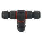 3Pin Waterproof IP68 T-Shape Cable Connector for Outdoor Lighting