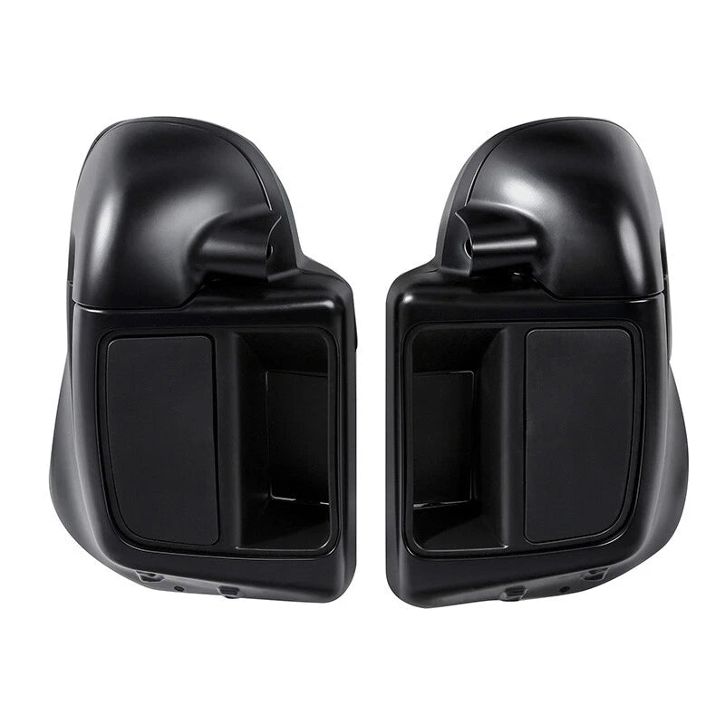 Lower Vented Fairing Speaker Pod for CVO Street Road Glide (2014–2024) Black Denim