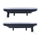 2 x Outer Door Handle Texture Black for Suzuki Alto (2009–2022)