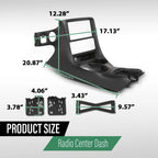 Double Din Dash Installation Kit for Chevy Corvette C5 (1997–2004)