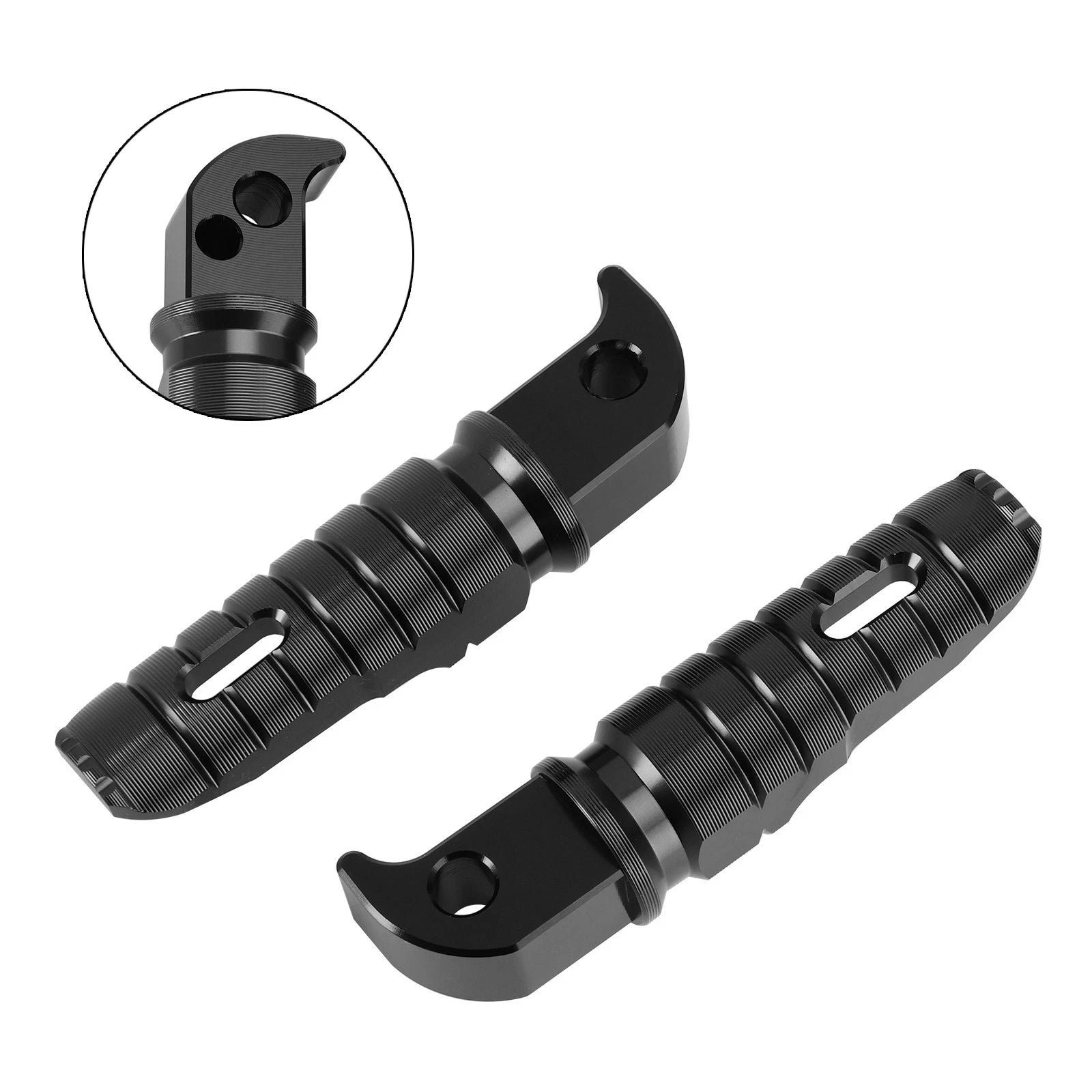 Rear Footrests Foot Pegs for Yamaha YZF R7 MT07 MT09 Tracer 9 GT (2021–2024)