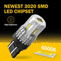 2X 7443 7440 T20 W21/5W Reverse LED Bulb for AUXITO