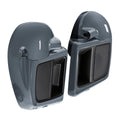 Lower Vented Fairings Glove Box for Harley Touring Road Glide (2014–2025) Gunship Gray